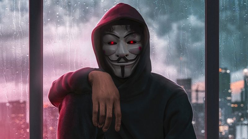 Maske,Anonymous hacker group