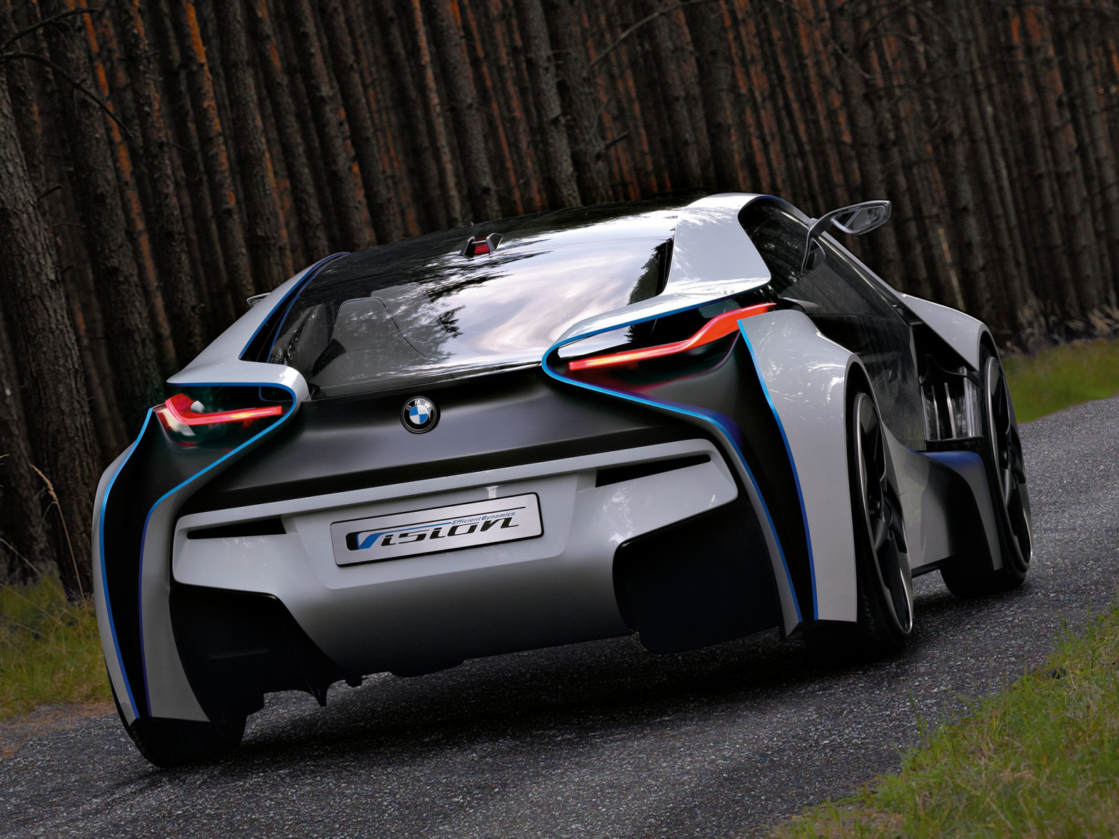 Wallpaper : BMW, Vision, efficientdynamics, Concept, rear view ...