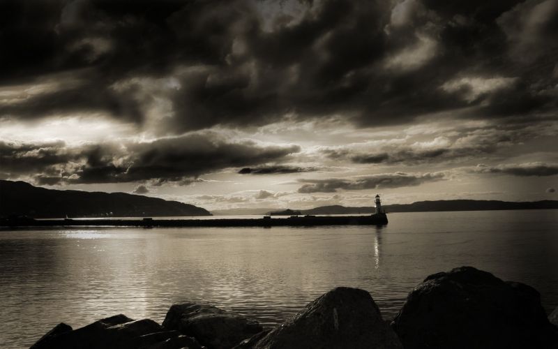 sunlight, monochrome, sunset, sea, bay, lake sunlight, monochrome, sunset, sea, bay, lake