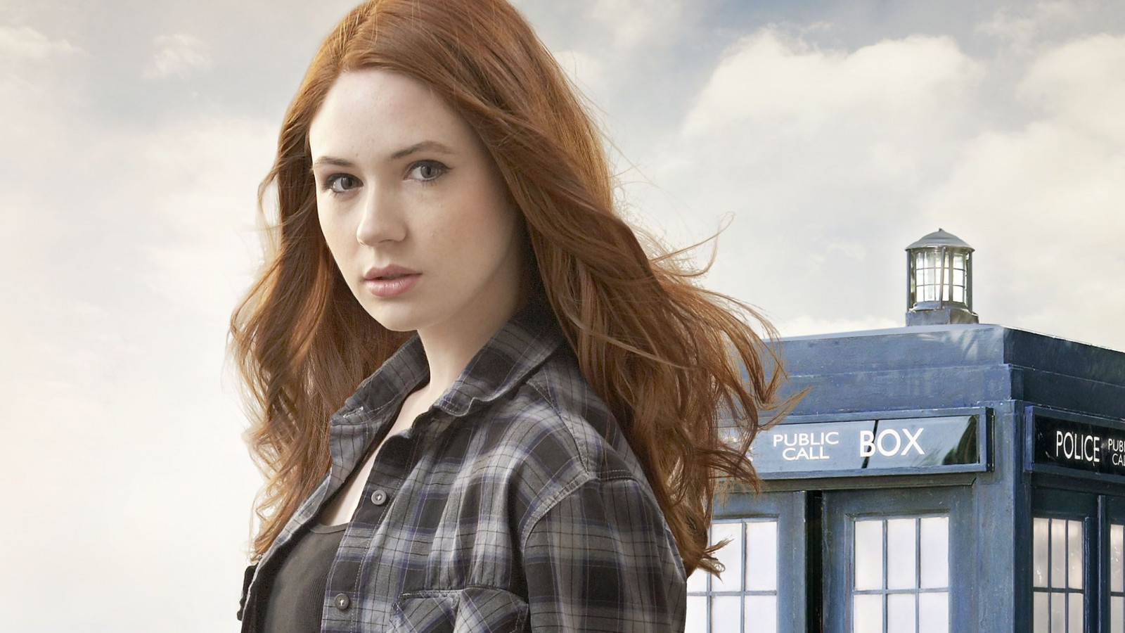 2560x1440 px, Amy rybník, Doktor kdo, tvář, Karen Gillan, ryšavý