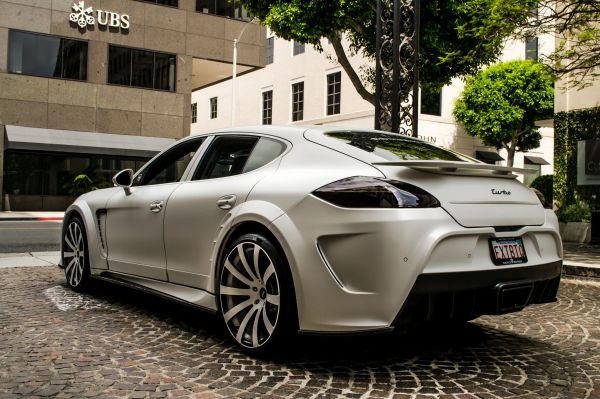 white,Mansory,Panamera,turbo,Porsche,street trees