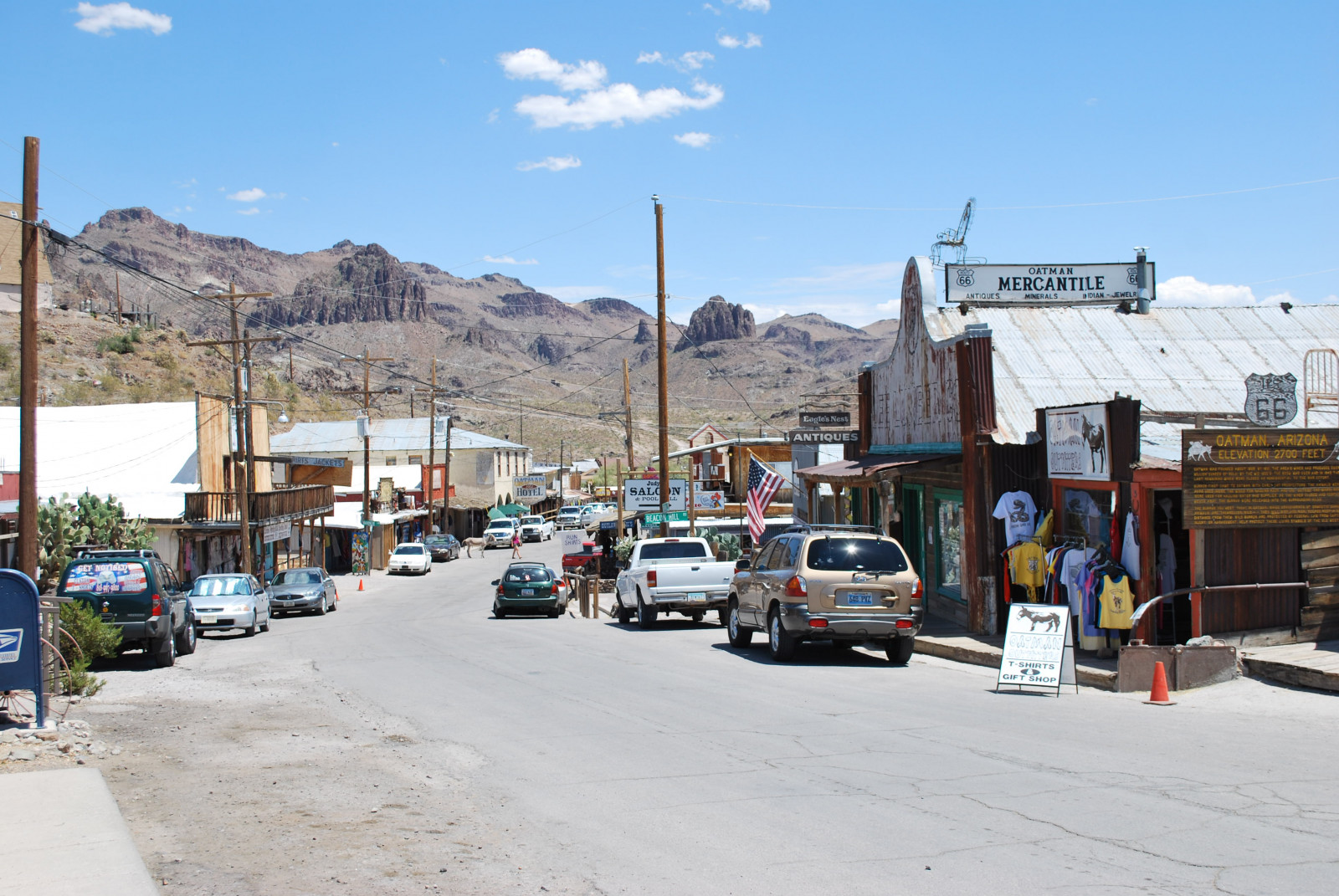 città, la neve, strada, villaggio, cittadina, trasporto, infrastruttura, centro, az, route66oatman, sobborgo, insediamento umano, Quartiere, Zona residenziale, spazio pubblico