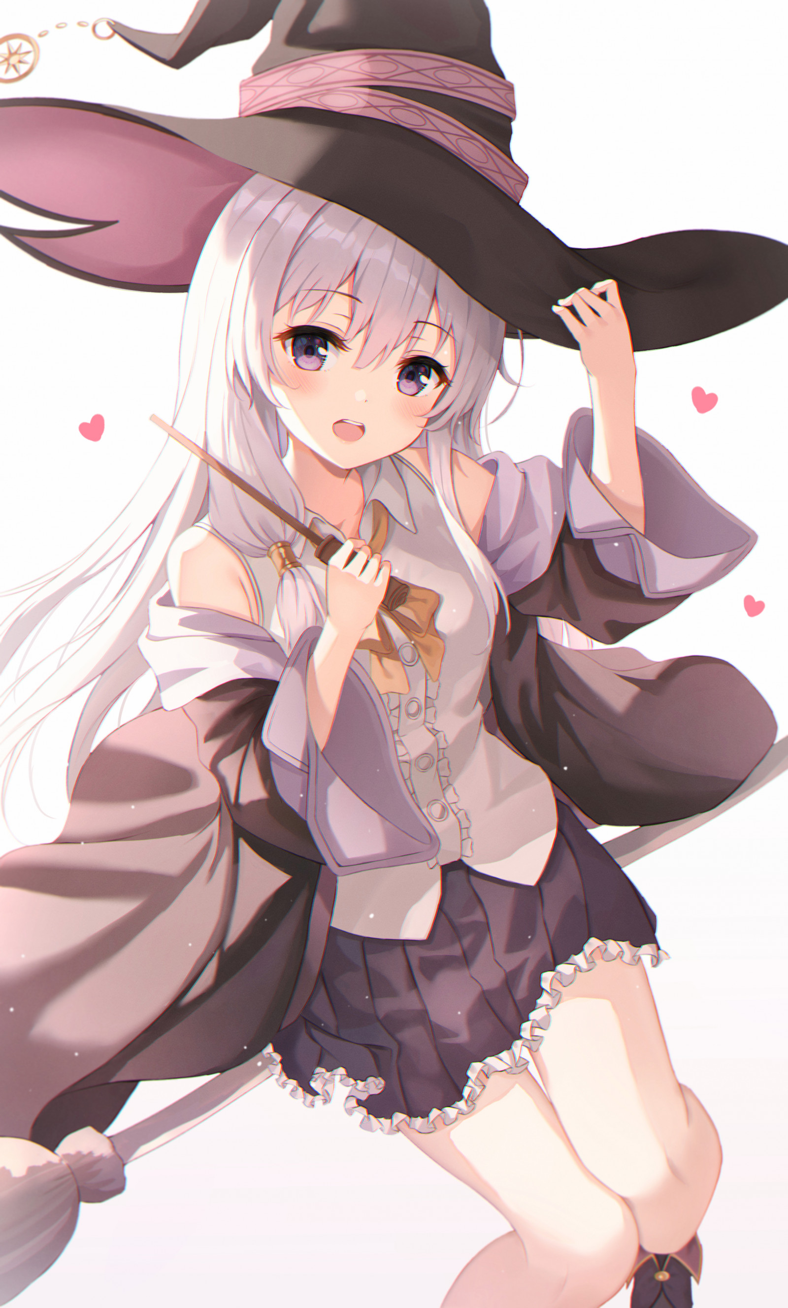 Elaina Majo no Tabitabi, Majo no Tabitabi, ผมสีเทา