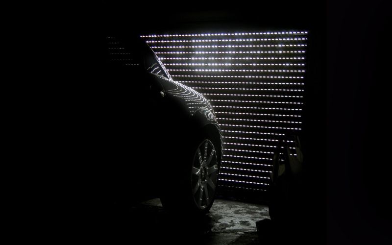 black, monochrome, night, car, white, dark black, monochrome, night, car, white, dark