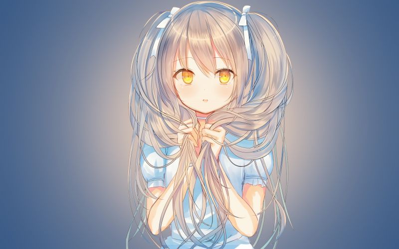 Illustration, Anime, Manga, Flügel, skizzieren, blau Illustration, Anime, Manga, Flügel, skizzieren, blau