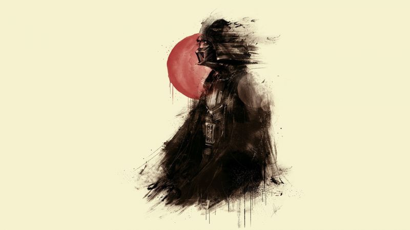dibujo, negro, ilustración, Guerra de las Galaxias, cabello, Darth Vader dibujo, negro, ilustración, Guerra de las Galaxias, cabello, Darth Vader