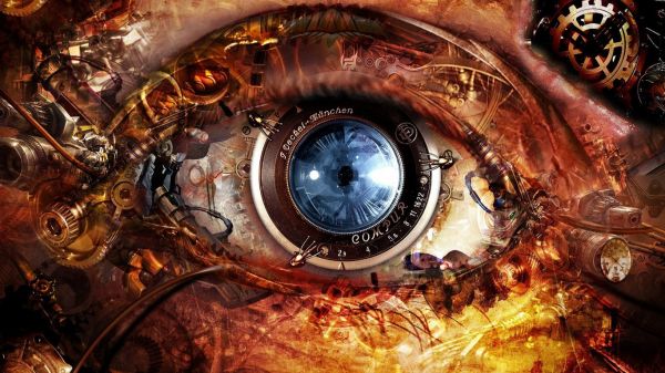 digital art,eyes,Abstract Machine,computer wallpaper,screenshot,fractal art