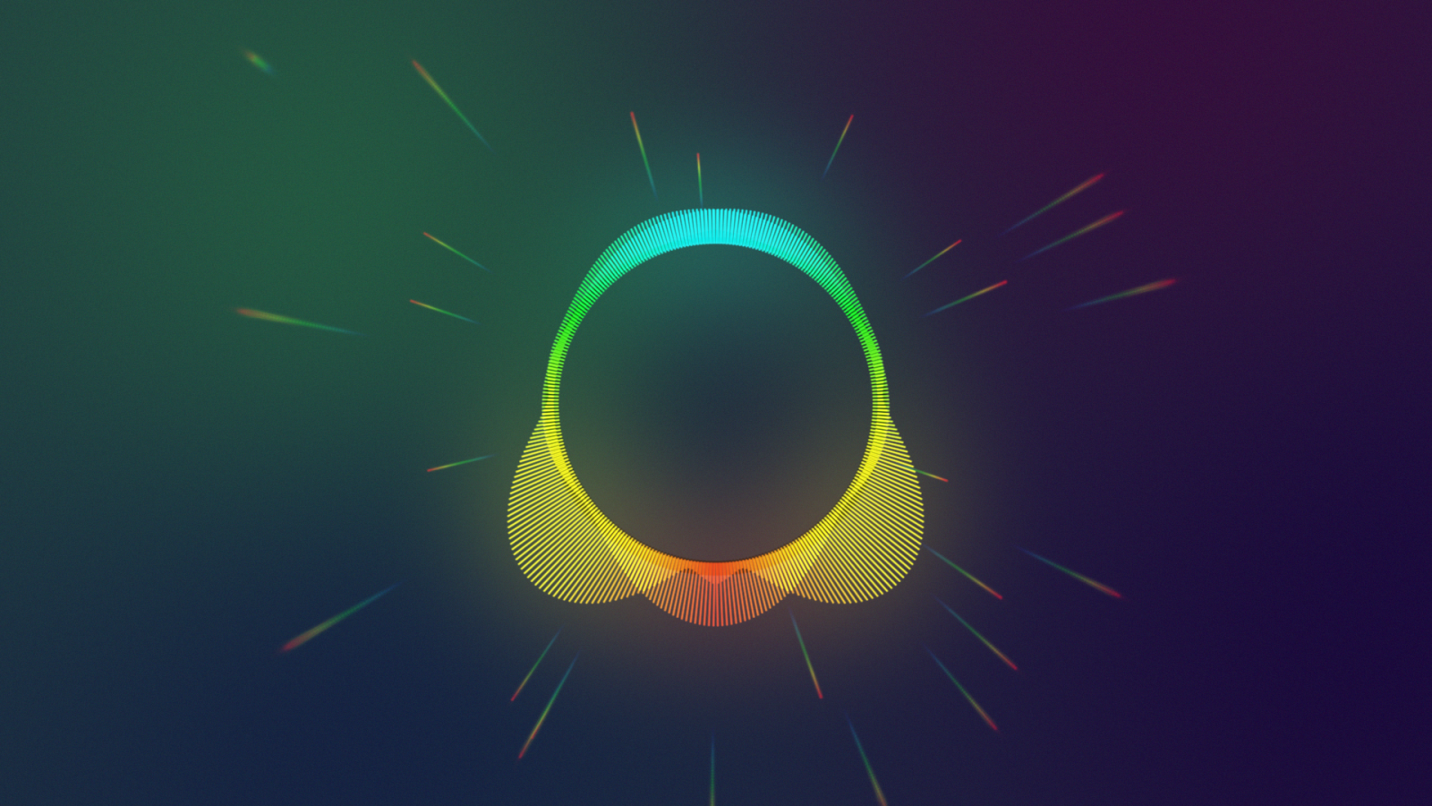 illustrazione, astratto, musica, cerchio, spettro, bardi, colore, forma, linea, immagine dello schermo, sfondo del computer, atmosfera della terra, arte frattale, fotografia macro