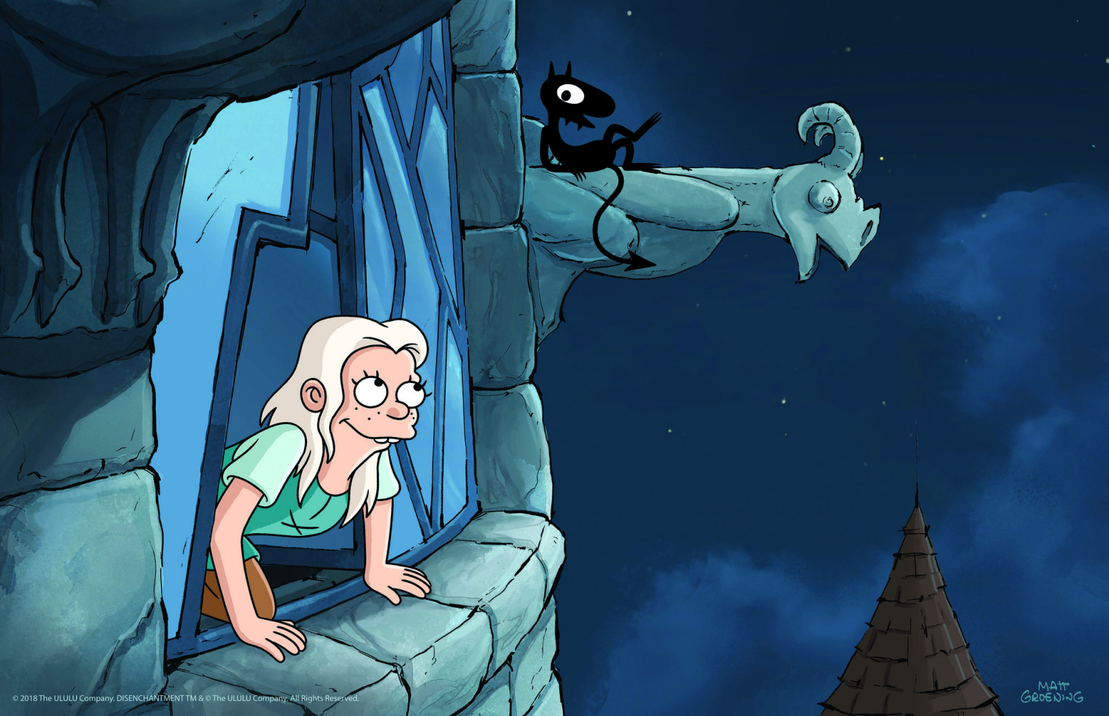 Fondos de pantalla Bean Disenchantment, Luci Disenchantment, Netflix