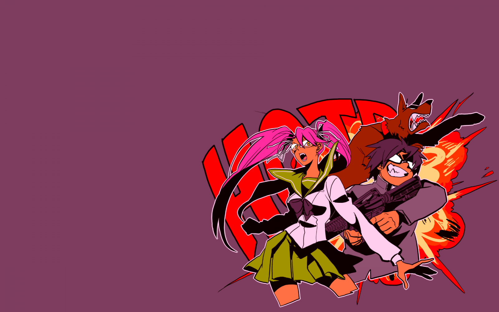 illustrazione, anime, cartone animato, Liceo dei morti, Takagi Saya, Kouta Hirano, 1920x1200 px, personaggio fittizio