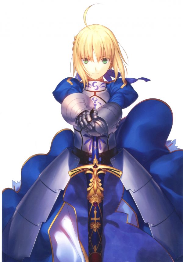 Artoria Pendragon,Fate Stay Night,blonde,armored,armor,gauntlets