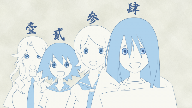 ilustrace, anime, kreslená pohádka, Sayonara Zetsubou Sensei, výkres, minimalismus ilustrace, anime, kreslená pohádka, Sayonara Zetsubou Sensei, výkres, minimalismus