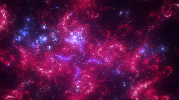 space clouds,stars,nebula,fractal,space,abstract