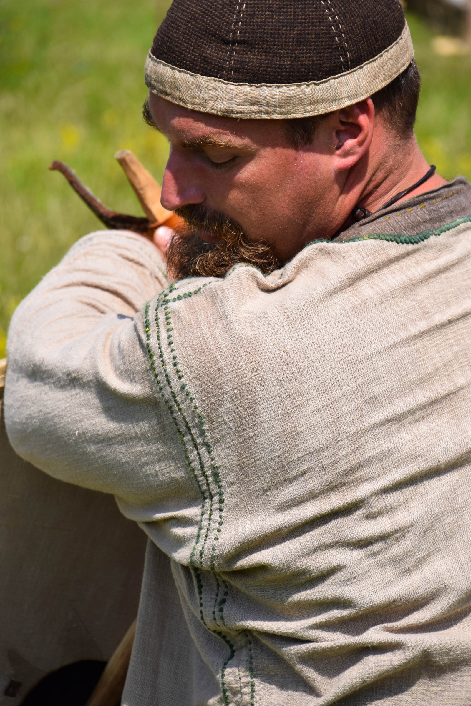 lidé, Příroda, letní, Švédsko, Osoba, Sverige, dítě, trh, venkovní, muž, sk nel n, se, viking, řemesla, Trelleborg, hantverk, vikingage, trelleborgen, vikingamuseum, vikingamarknad, mužský