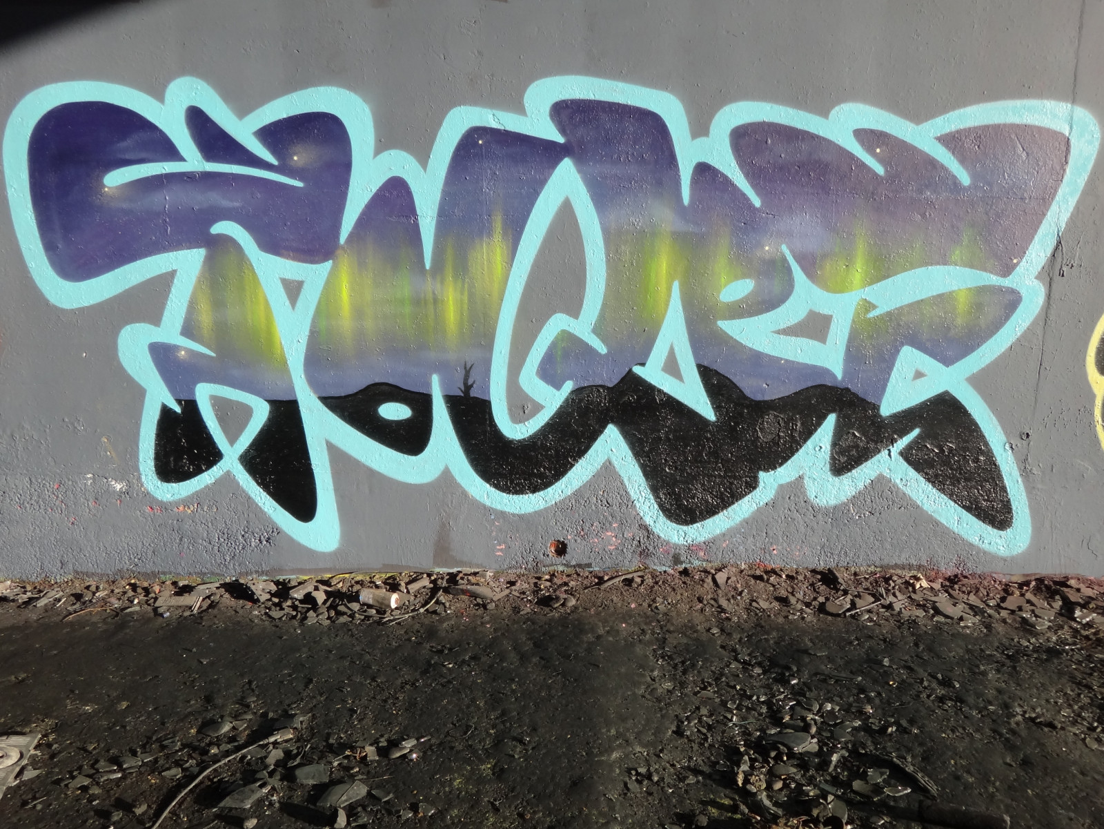 ulice, městský, grafiti, Spojené království, sprej, Gateshead, 2012, UMĚNÍ, charakter, zábava, pouliční umění, malovat, Graff, aerosol, font, graf, Toupe