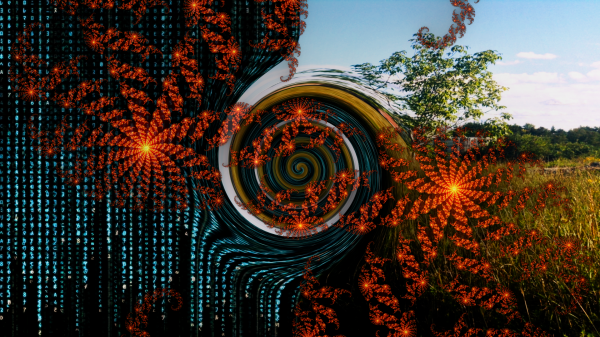 abstract,sunlight,landscape,reflection,spiral,Canada