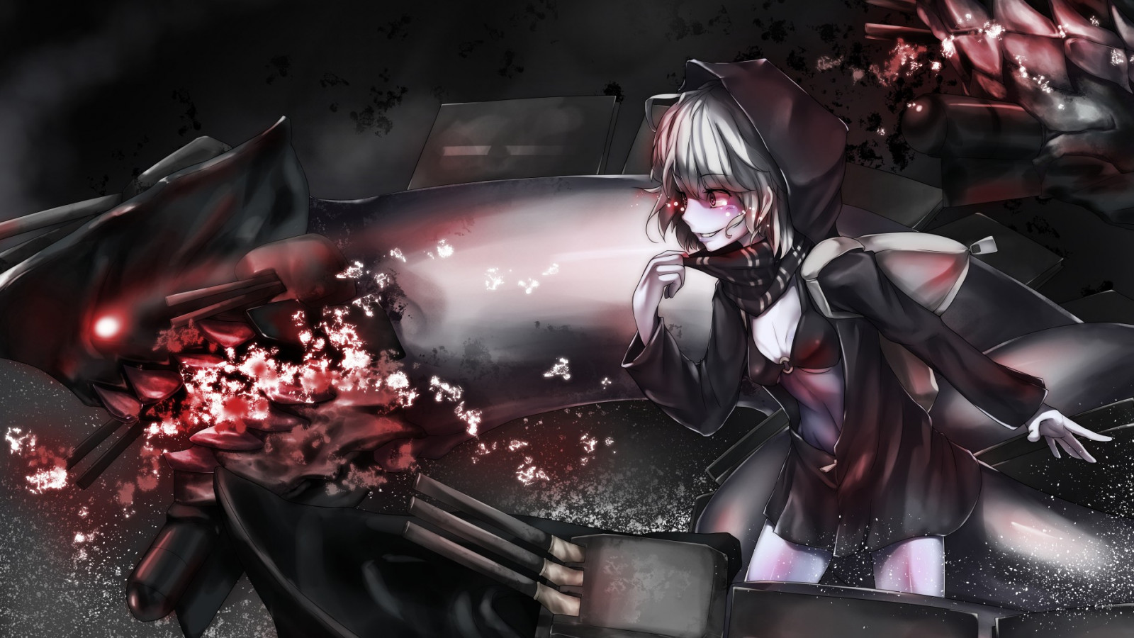 anime, anime dívky, Kantai Collection, Re Class Battleship, Snímek obrazovky, mecha, počítač tapeta, fiktivní postava