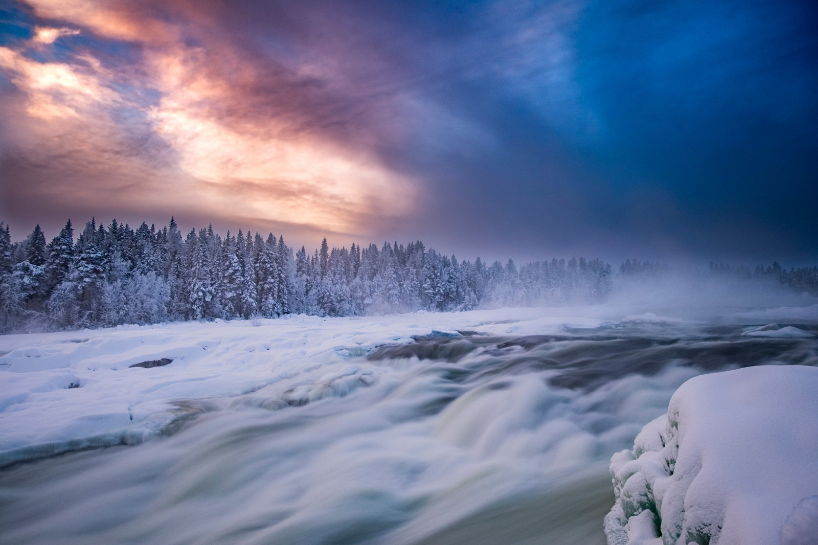 Wallpaper : winter, sky, nature, cold, landscape 2048x1365 ...