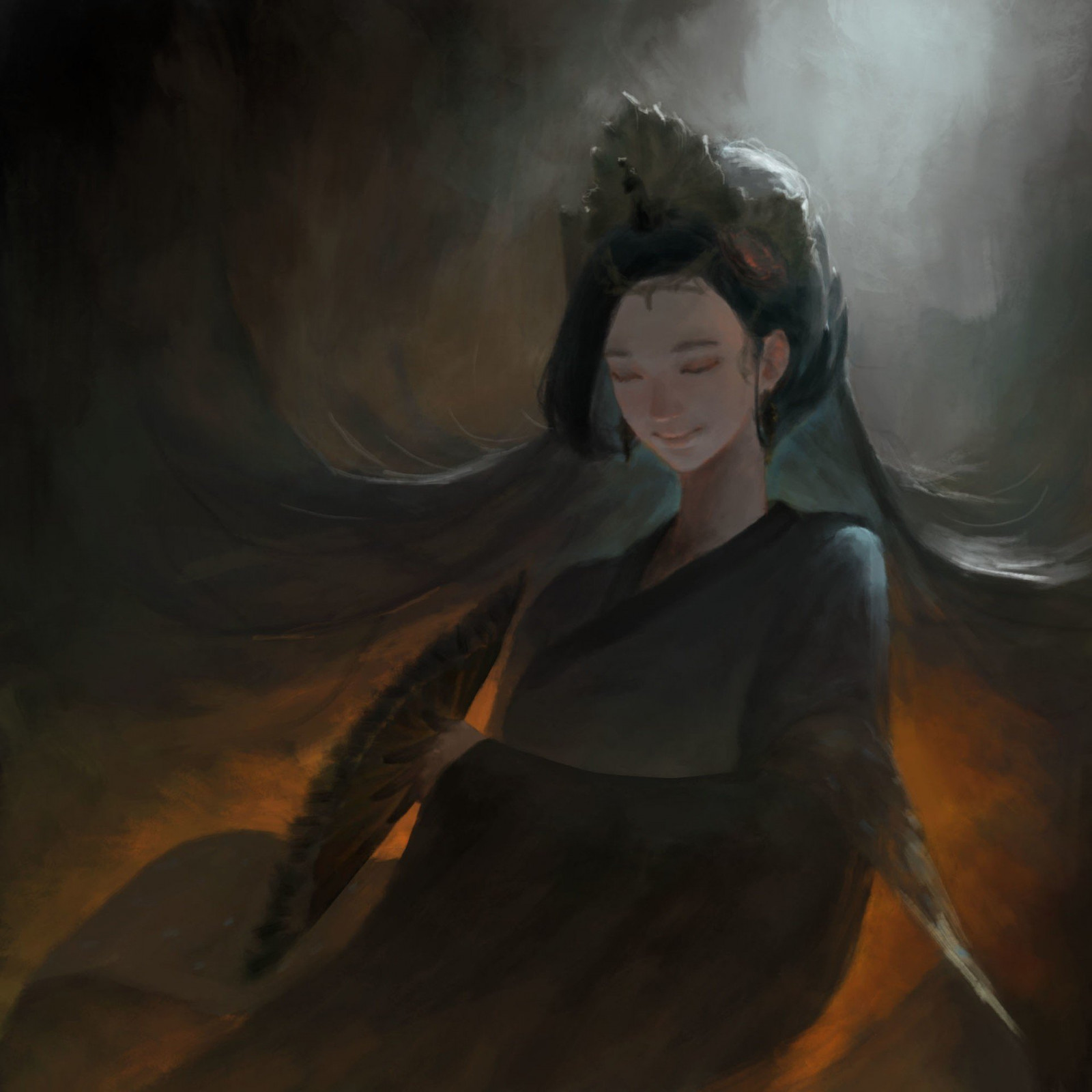 1920x1920 px, Art fantastique, femmes