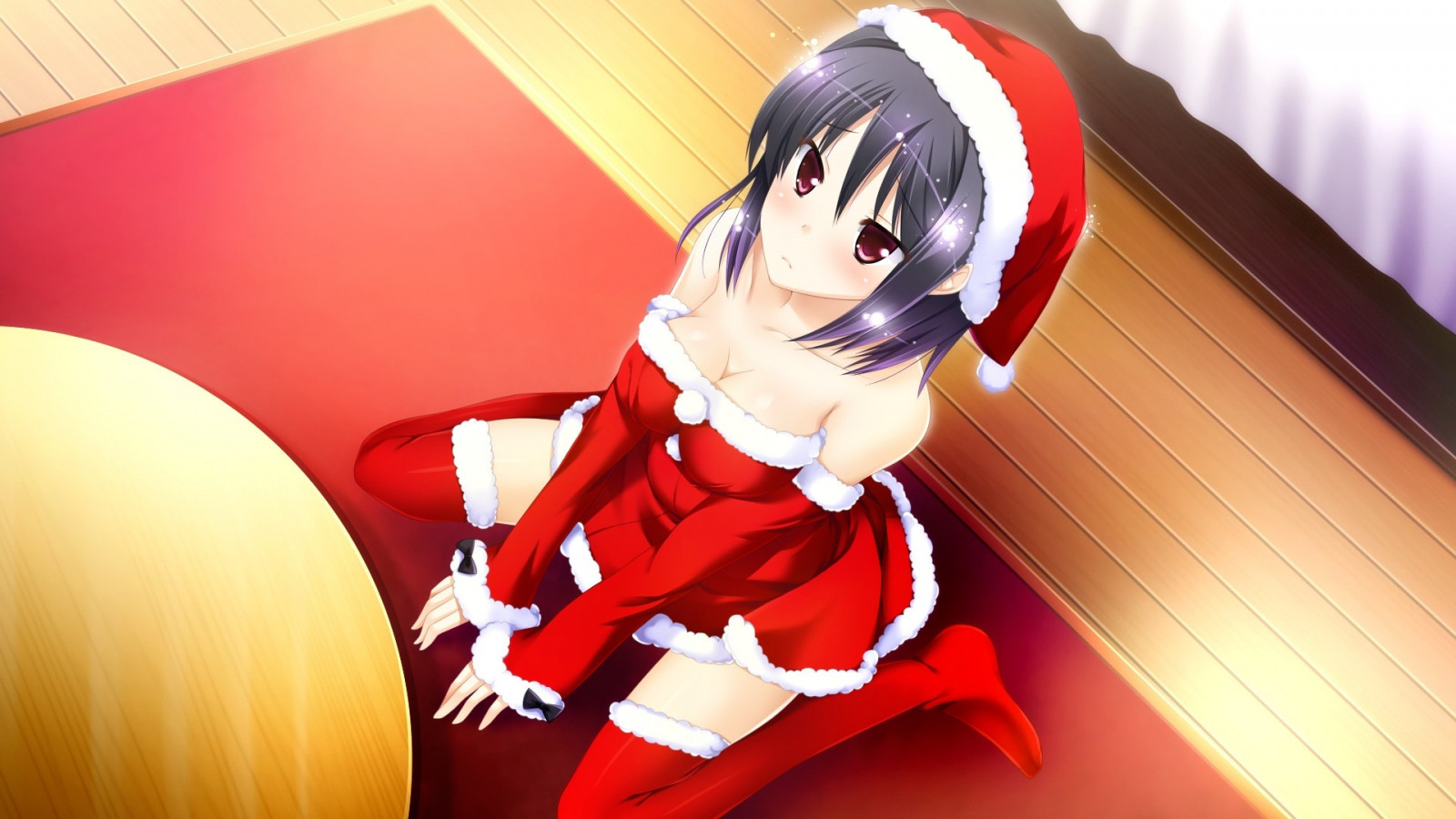 ภาพประกอบ, คอสเพลย์, อะนิเมะ, สาวอะนิเมะ, สีแดง, คริสต์มาส, เสื้อผ้า, Sakura Mau Otome no Rondo, Erihara Mitsuki, ชุดแต่งกาย, มังงะ