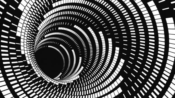 drawing, illustration, monochrome, abstract, spiral, symmetry