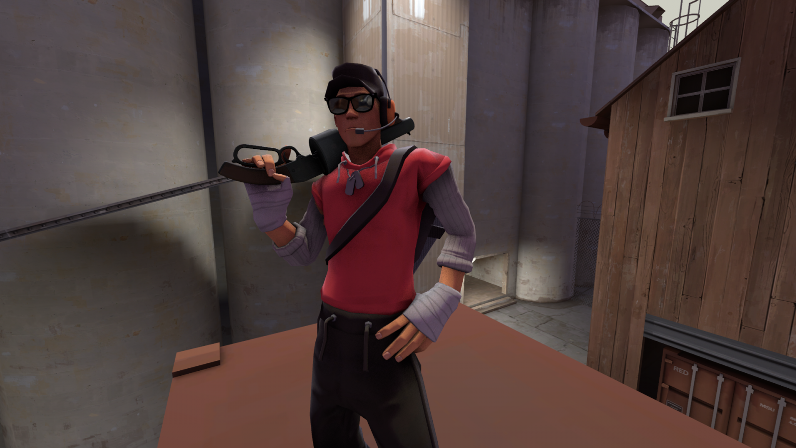 Wallpaper Team Fortress 2, clothing, Scout character, screenshot