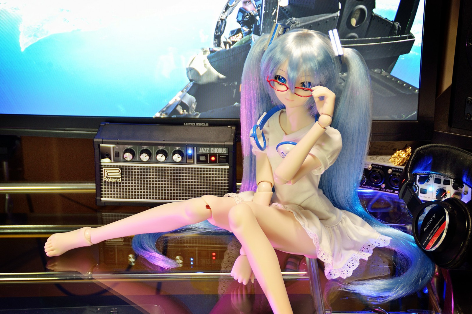 ตุ๊กตา, โต๊ะทำงาน, bjd, dd, dollfiedream, Vocaloid, hatsunemiku
