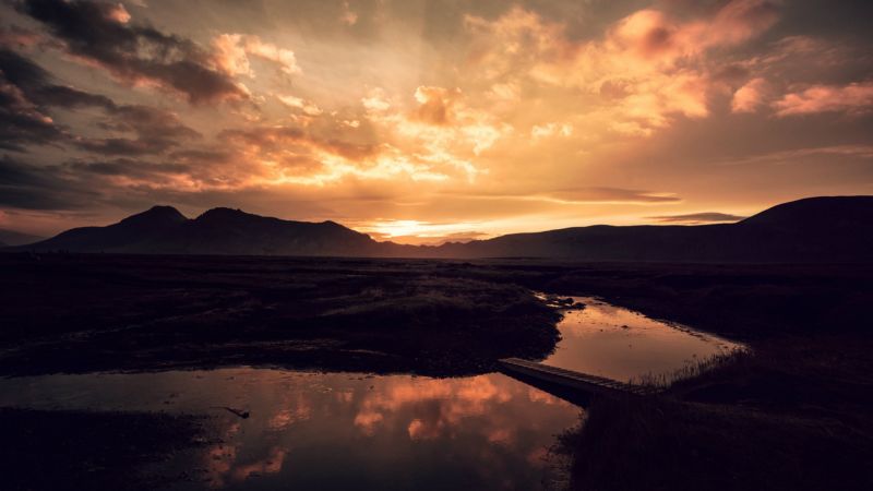 slunečnímu záření, krajina, západ slunce, moře, Příroda, jezero slunečnímu záření, krajina, západ slunce, moře, Příroda, jezero