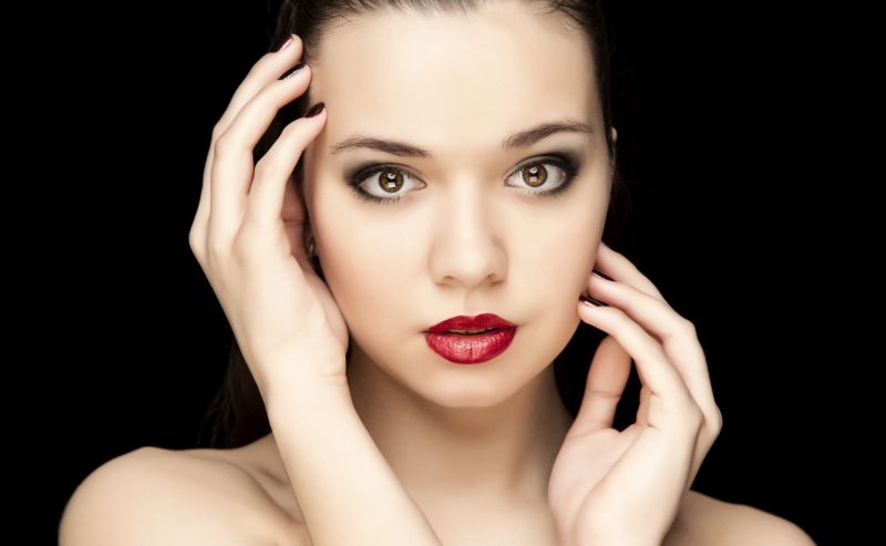 tvář, ženy, model, portrét, fotografování, dlouhé vlasy tvář, ženy, model, portrét, fotografování, dlouhé vlasy