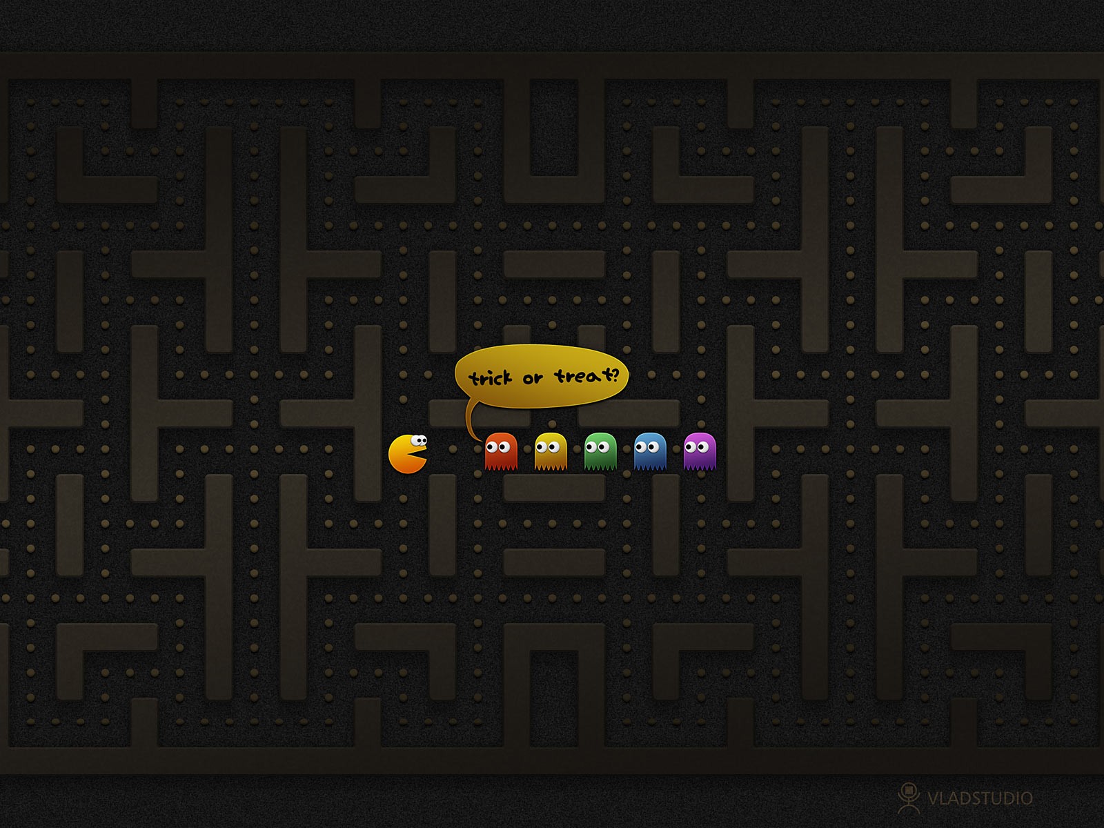 tekst, symmetri, mønster, Legetøj, labyrint, Pacman, inky, blinky, Pinky, Clyde, design, skærmbillede, skrifttype