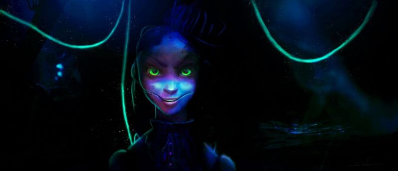 fantasy umění, futuristický, modrý, světlo, tma, Snímek obrazovky fantasy umění, futuristický, modrý, světlo, tma, Snímek obrazovky