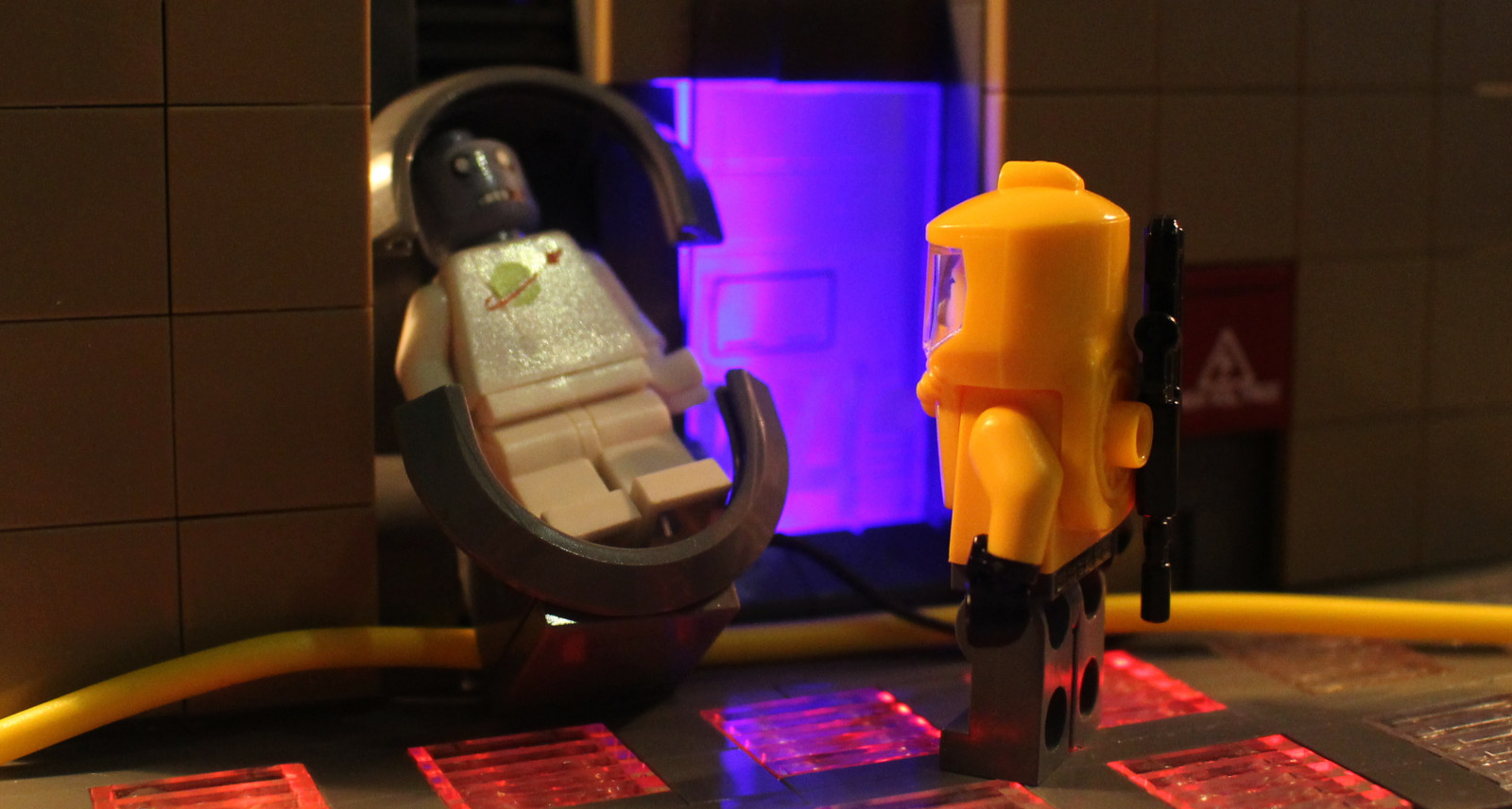 cyberpunk, prostor, nachový, LEGO, technika, život, Hračka, mrtví, průzkum, kosmonaut, Stasis, světlo, osvětlení, zábava, Počkejte, scifi, legography, brickarms, Podpěra, podpora, výpočet, kolonizace