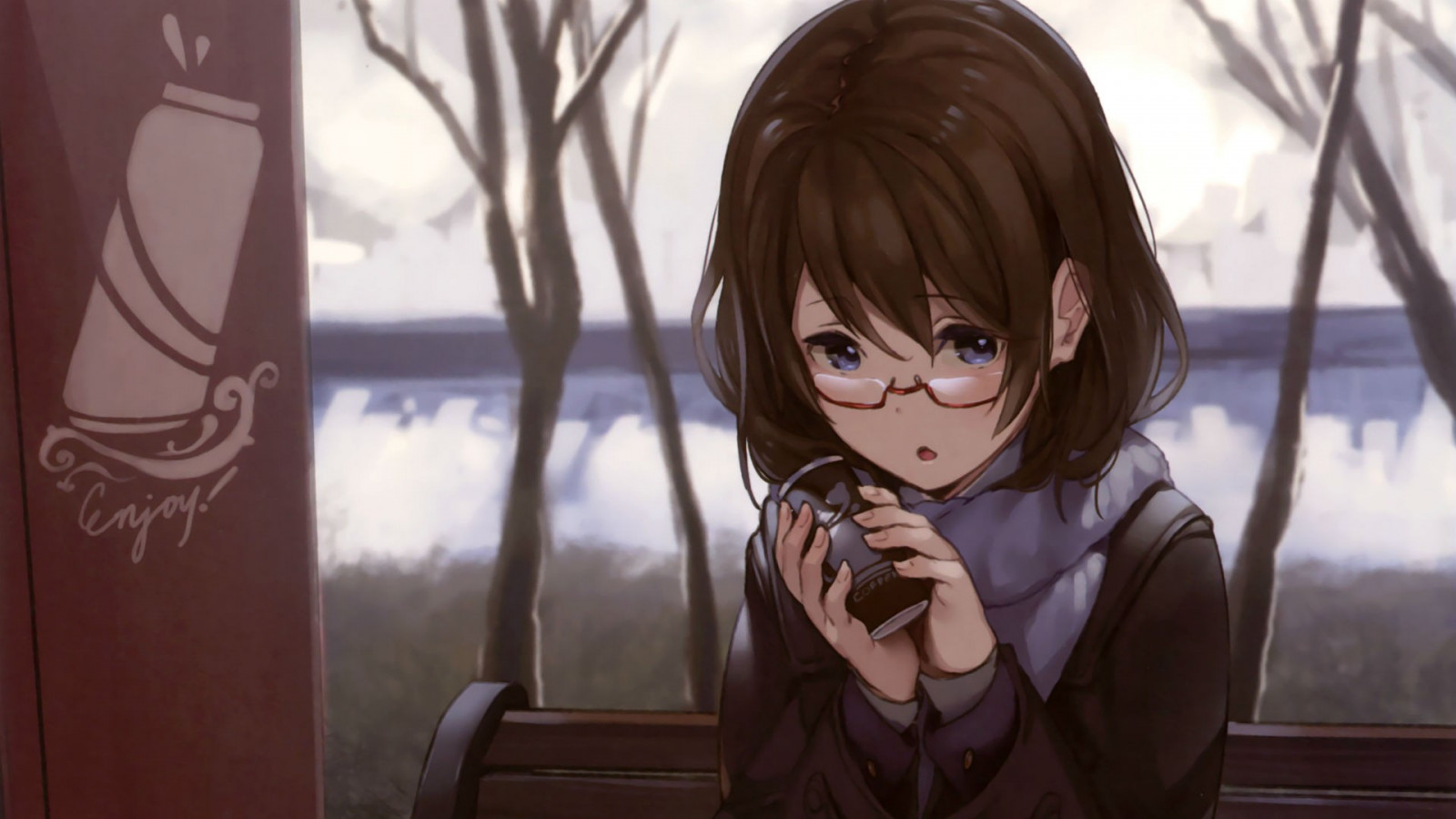 anime, anime dívky, Původní znaky, Snímek obrazovky, mangaka