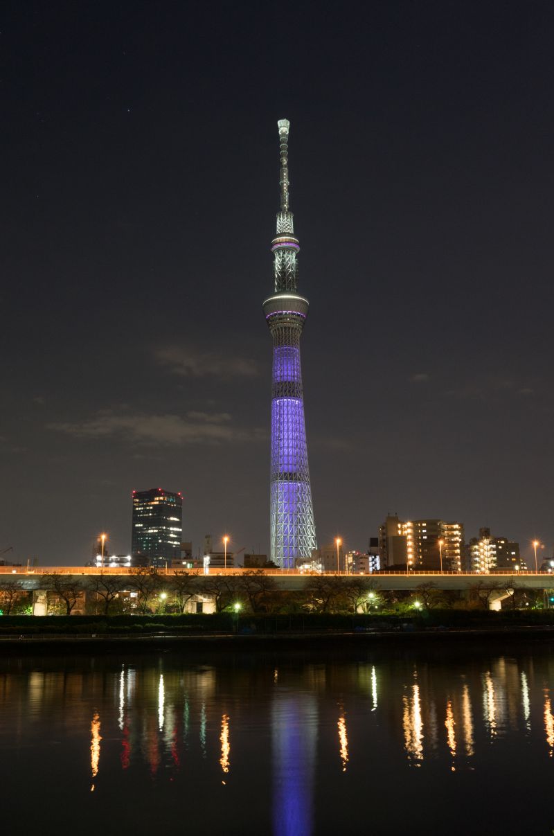 Japonsko,veľkomesto,panorámu mesta,noc,architektúra,odraz