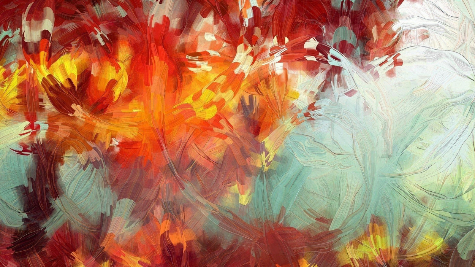 luz de sol, pintura, otoño, hojas, rojo, ART, color, árbol, otoño, hoja, flor, arte Moderno, Arte del fractal, pintura acrilica