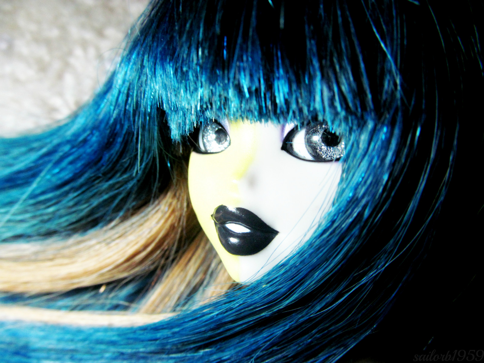 blu, bellezza, occhio, capelli neri, avvicinamento, sfondo del computer, ragazza, ciglio, capelli lunghi, colorazione dei capelli