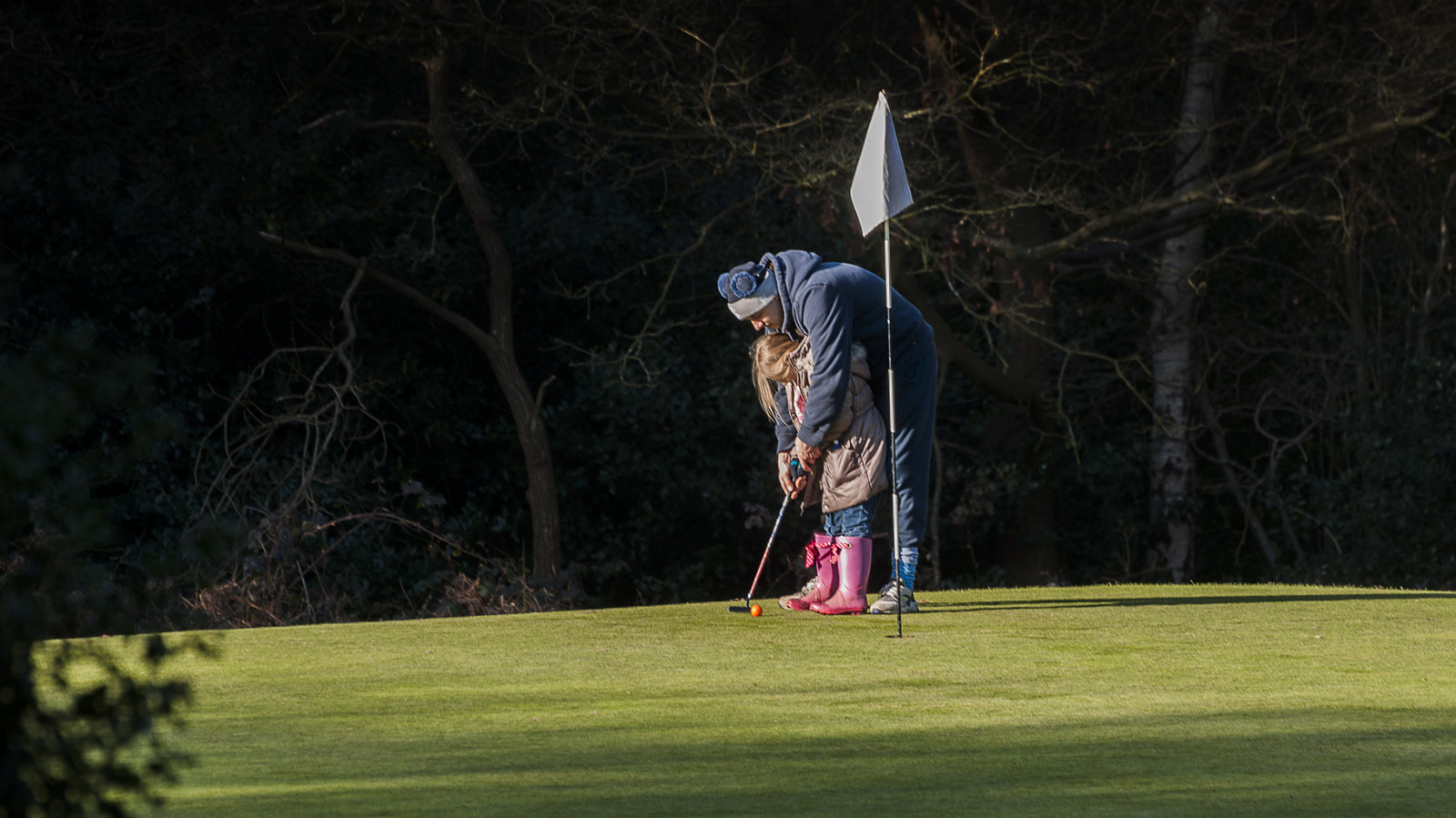 krajina, sport, Příroda, tráva, nebe, spád, Nikon, jaro, golf, strom, prozkoumat, rostlina, prozkoumal, d90, rekreace, trávník, učení se, událost soutěž, individuální sporty, golfový klub, golfové vybavení, johnpenberthy, hráč golfu, fourball, Wimbledoncommon, hickory golf, match play