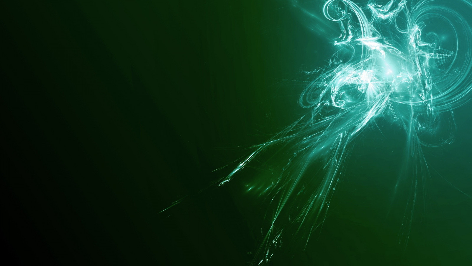 slunečnímu záření, světla, digitální umění, zelená, Medúza, tvary, zelené pozadí, světlo, počítač tapeta, makro fotografie, bezobratlý, mořští bezobratlí