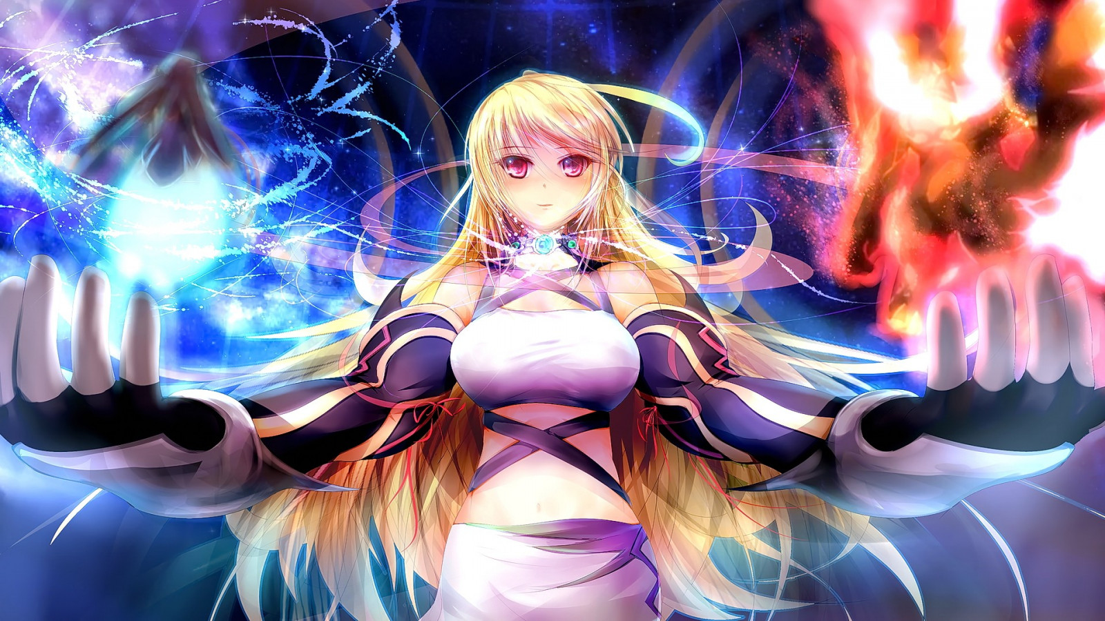 anime, animemeisjes, Tales of Xillia, Milla Maxwell, screenshot, computer wallpaper