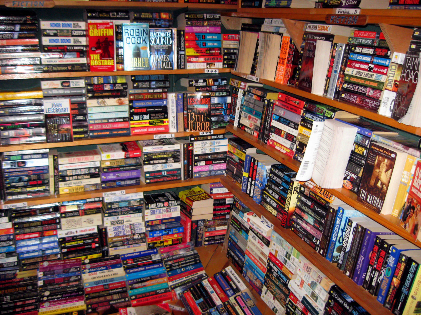 Wallpaper books, shelves, Mystery, reading, piles, excess, many