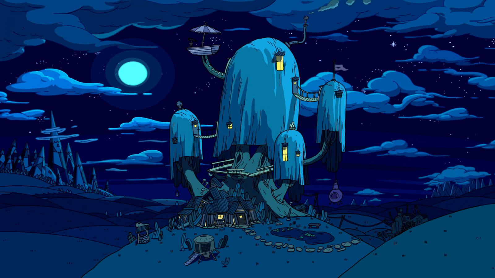 เวลาผจญภัย, การ์ตูน, การ์ตูนเน็ตเวิร์ค, บ้านต้นไม้