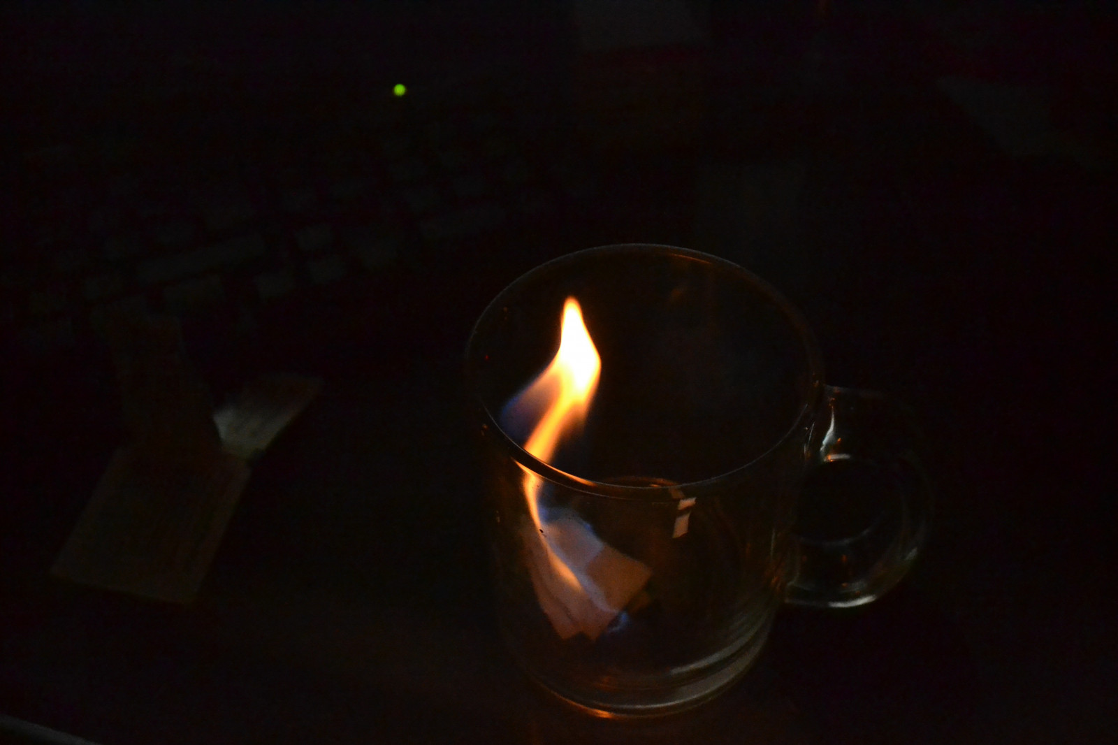 strada, fuoco, bicchiere, leggero, candela, illuminazione, forma, oscurità, still life