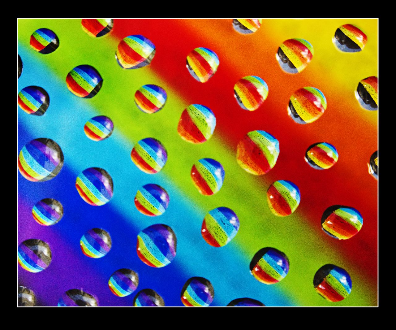 Wallpaper reflections, rainbow, stripes, patterns, pastels, abstracts