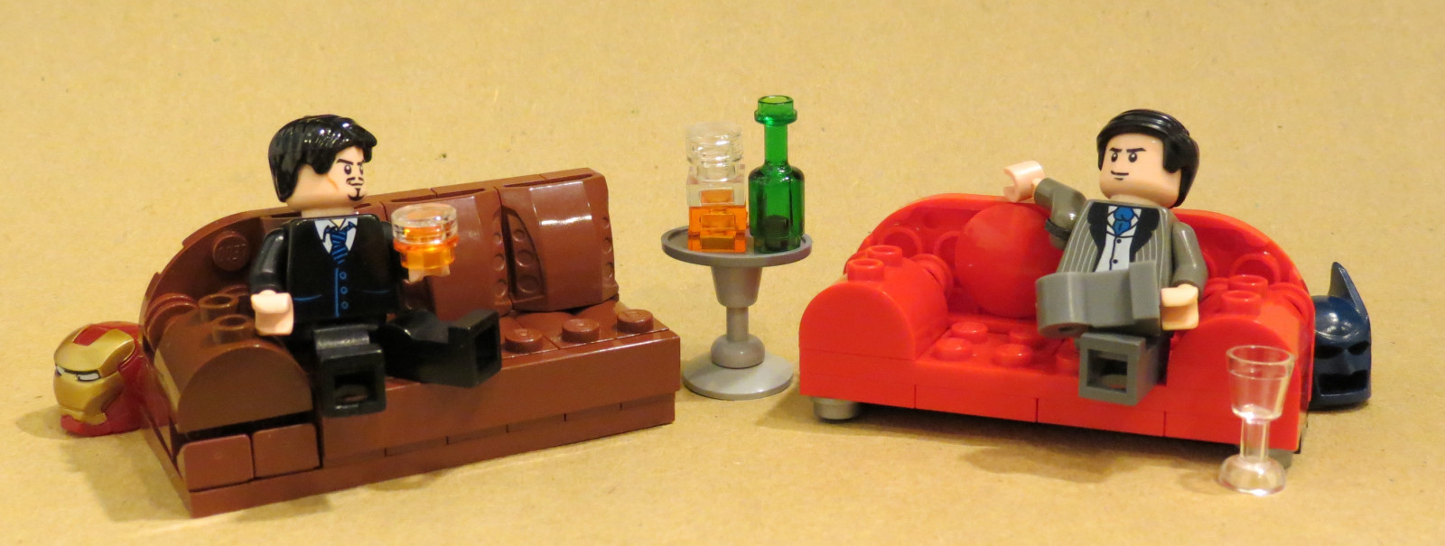 DC, LEGO, jernmand, Batman, minifig, vidunder