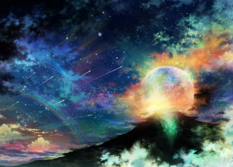 fantasy umění, galaxie, prostor, mlhovina, nebe, space art fantasy umění, galaxie, prostor, mlhovina, nebe, space art