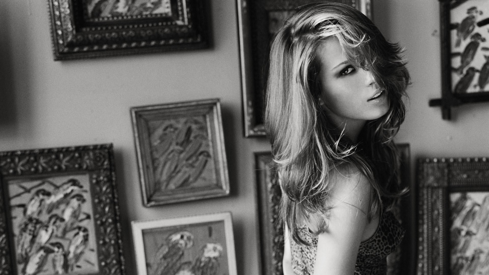 tvář, výkres, bílý, Černá, ženy, černobílý, model, portrét, fotografování, móda, boční pohled, Petra Nemcova, krása, fotografie, Černý a bílý, monochromatické fotografování, portrétní fotografie, focení