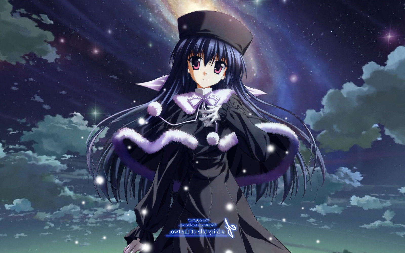 ilustrace, anime, vizuální román, mytologie, ef pohádku o dvou, Snímek obrazovky, 1920x1200 px, počítač tapeta