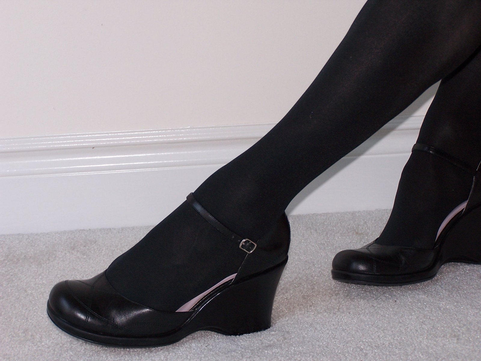 scarpe, avvio, scarpa, calzature, calzature di tacco, Maryjanes, blackstockings, riding boot