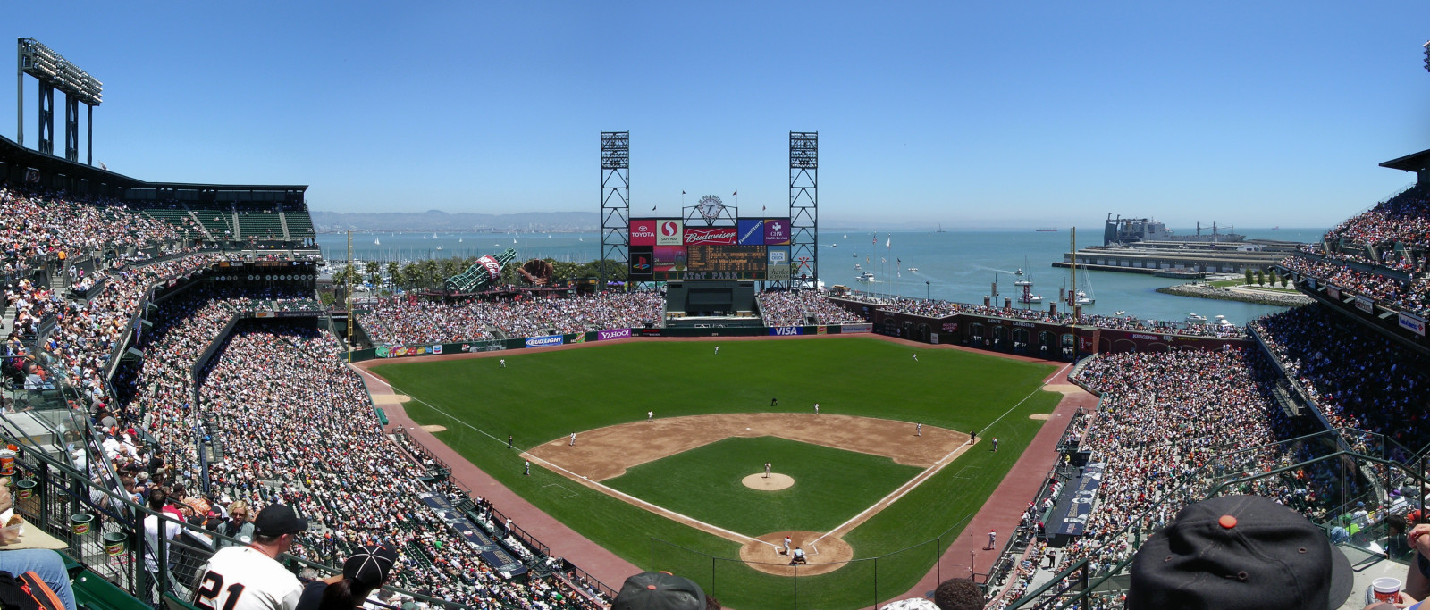 4567x1952 px, baseball, MLB, San Francisco Giants