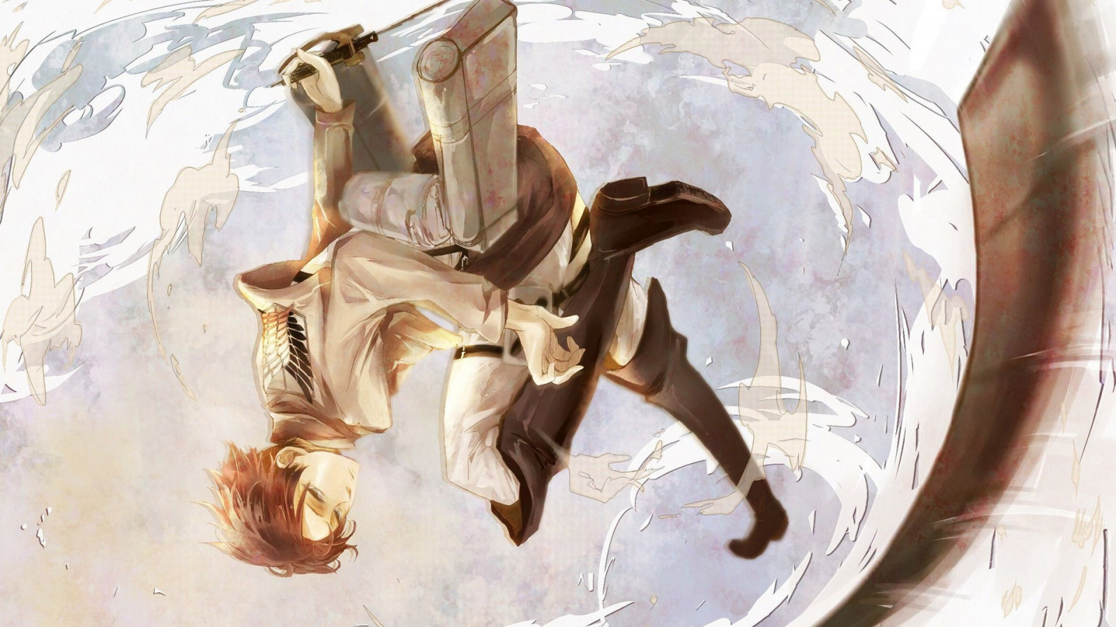 malování, ilustrace, anime, anime kluci, Shingeki no Kyojin, mytologie, Levi Ackerman, UMĚNÍ, skica